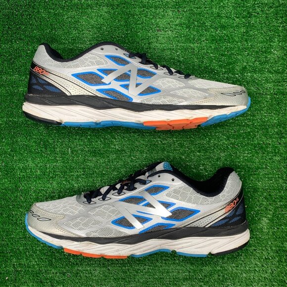 New Balance 880v5 Men's Size 13 D Gray Blue Running Shoes M880SB5 - Picture 6 of 8